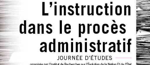 Philippe Azouaou participe à un séminaire sur l’instruction dans le procès administratif