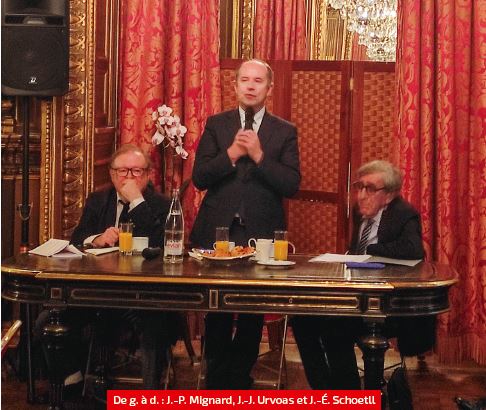 Conférence de presse de Jean-Pierre Mignard, Jean-Jacques Urvoas et Jean-Eric Schoettl