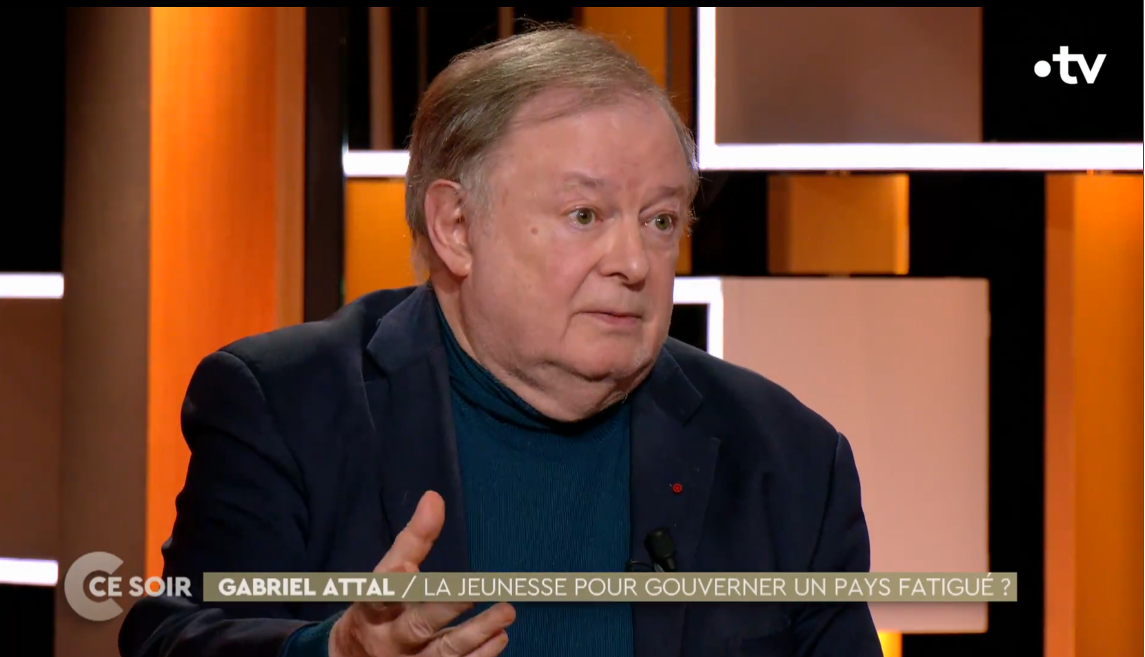 Jean-Pierre MIGNARD sur France 5 dans « C ce soir »